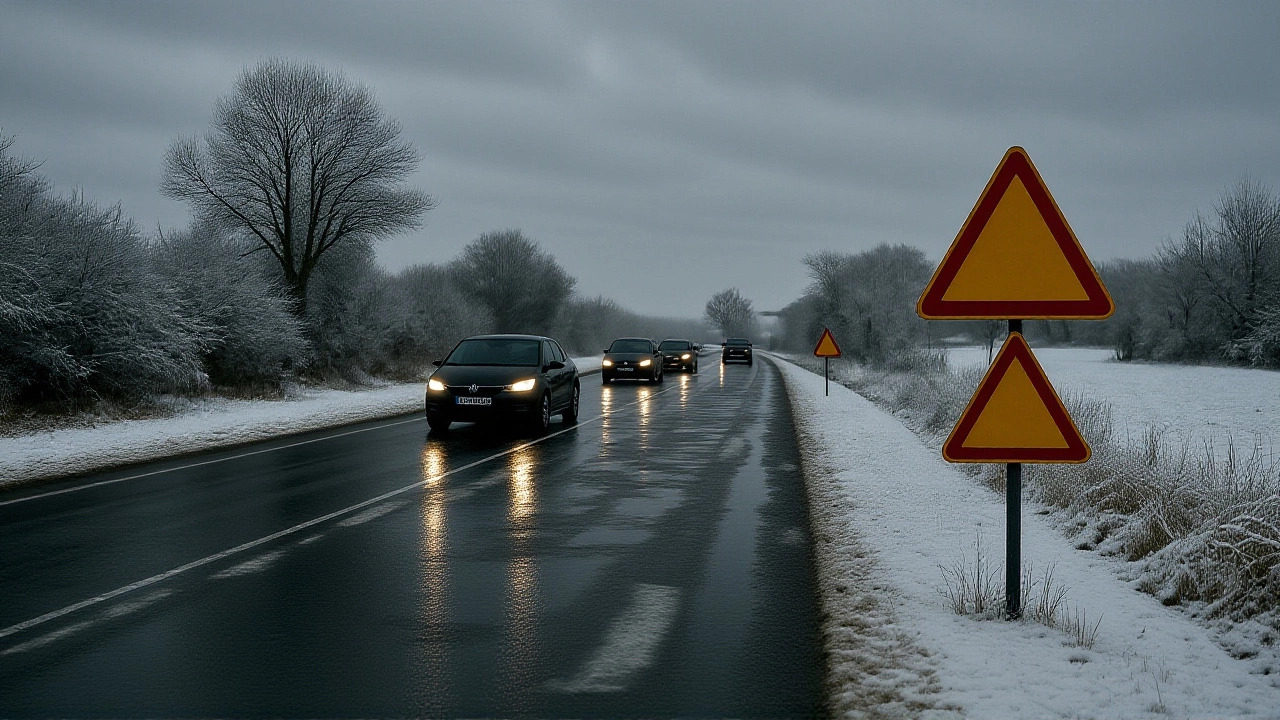 Neige et verglas en Centre-Val de Loire : alerte jaune samedi 22 et dimanche 23 novembre 2025